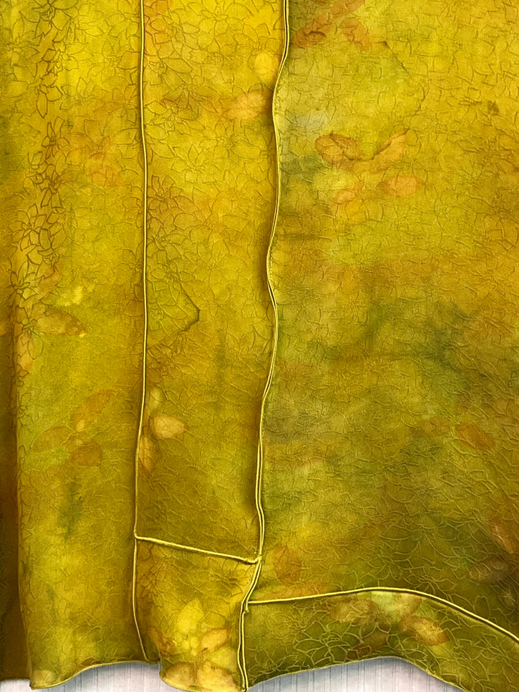 #1258 Risa Top OverDyed Silk Kimono