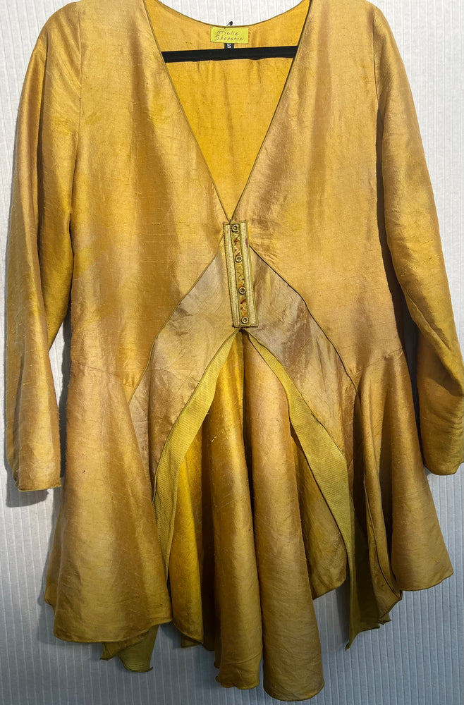 #837 - 1800’s Jacket Hand Dyed Silk and Tulle