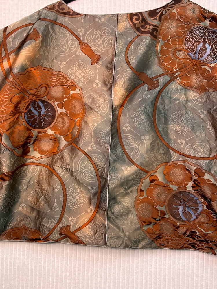 #1240  Earl’s Top Antique Ottoman Metallic and Sequins Embroidered and Hand Dyed Velvet and Brocade