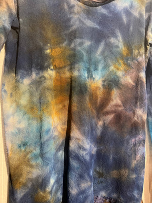 #884 Robin Kaplan Hand Dyec Fitted Tee