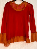 #960 Robin Kaplan Long Sleeve Tissue Tee