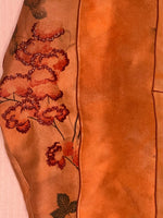 #930 Perfect Pants Overdyed Japanese Kimono Orange