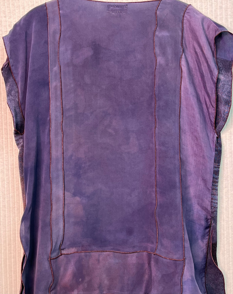 #1171  Earl’s Top Mount Fuji Antique Silk OverDyed Furoshiki