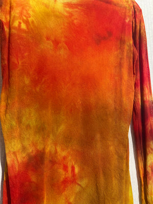 #883 Robin Kaplan hand Dyed Fitted Tee