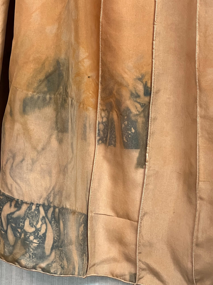 #1244  Godets Skirt OverDyed