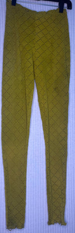 #1041 Overdyed Green Leggings