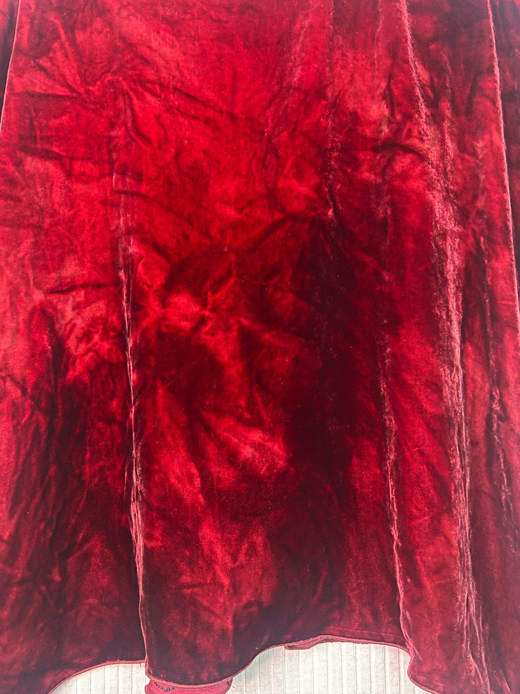 #1364  Easy Jacket Embroidered Suzani Hand Dyed Velvet