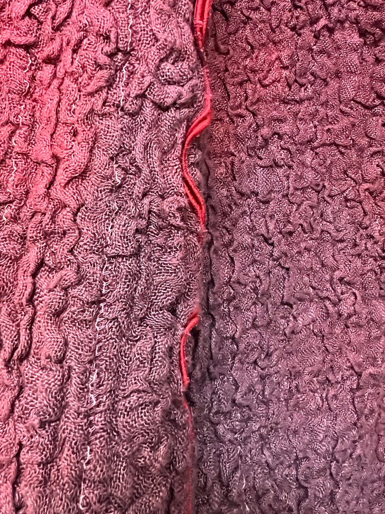 #1191  Pencil Skirt OverDyed Cotton Gauze