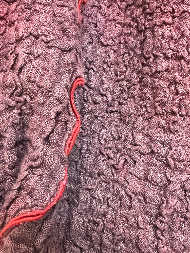 #1191  Pencil Skirt OverDyed Cotton Gauze