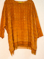 #1033 Kite Top Retro Overdyed Rayon