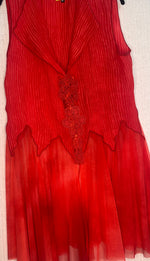 #1031 Breezy and Bobbin Lace Dyed Vest