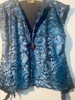 #858 Easy Vest French Faux Fur