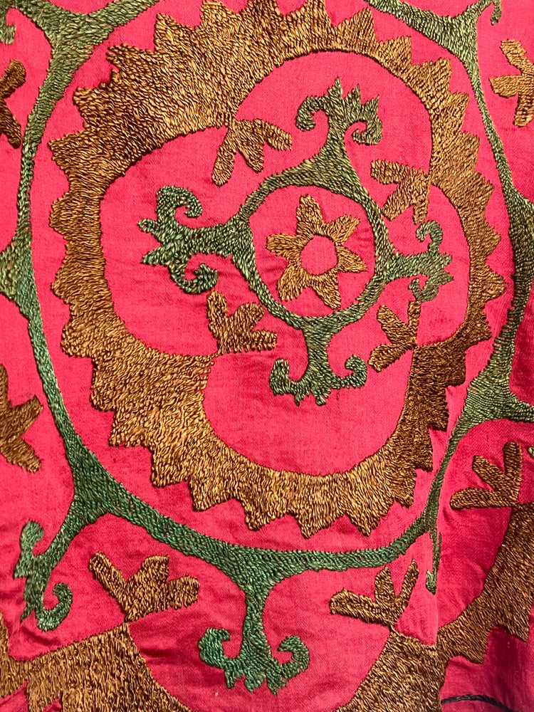 #1300 Earl’s Top Suzanni Top Embroidered Hand Dyed Velvet