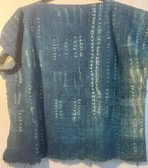 #807 QT West African Indigo Cotton Handwoven