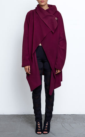 Sale #40 Cascading Fleece Coat