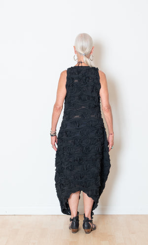 Sale #393 Wavy Black Chomp Dress