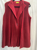 Sale #158 Lines Heavy Weight Fleece Vest