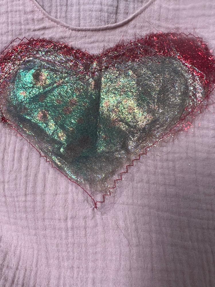 Sale #481 Tunic Handmade Heart