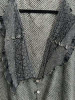 Sale #358 Vest Antique Japanese Shibori