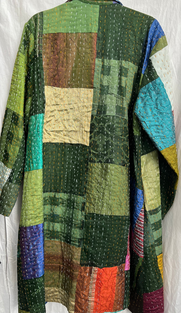 Sale #170 Millennial 3/4 Length Kantha Coat