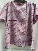 #216 QT Antique Silk Shibori Kimono