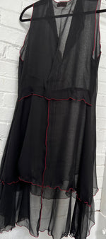 #697 Silk Chiffon Dress