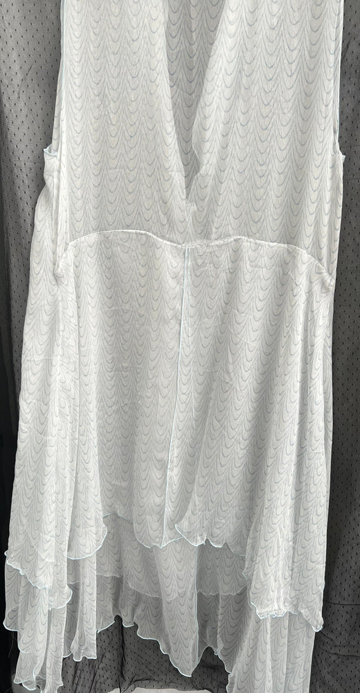 Sale #70 Dress in Silk Chiffon Printed in Japan