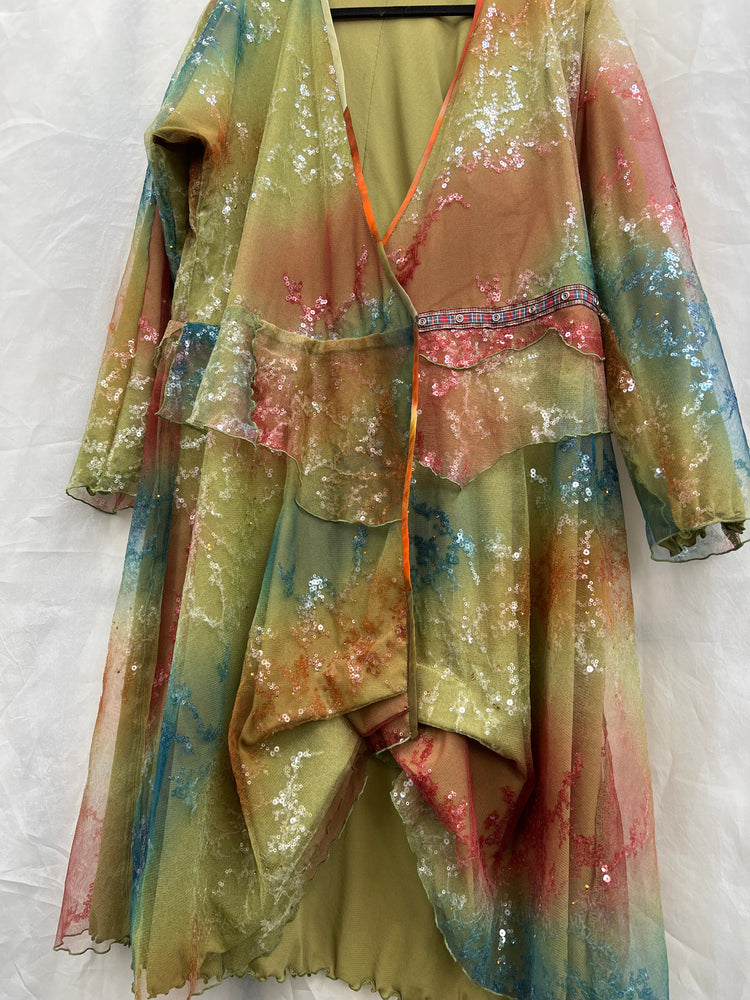 #629 Girltux Sequins Coat/Dress